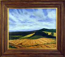 Inslee, George - "Up on the Downs" framed