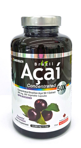 Acai Berry 50x Concentrated (200 Vcaps) $49 아사이베리 50배 농축