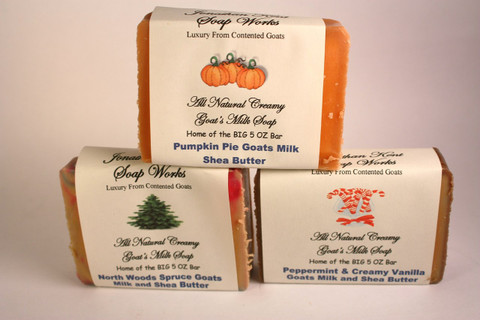 Jonathan Kent Goats Milk Soap Loaf is Creamy 100% Farm Fresh Goats Milk, Shea Butter, and  NO WATER added, just Fresh Goats Milk!