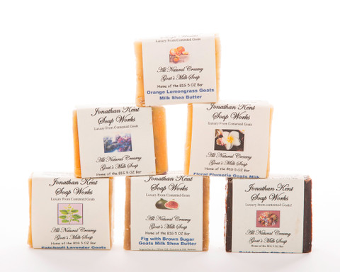Jonathan Kent Goats Milk Soap Loaf is Creamy 100% Farm Fresh Goats Milk, Shea Butter, and  NO WATER added, just Fresh Goats Milk!