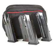 The Grizzly Rimfire will hold six pistol magazines