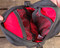 Two interior mesh pockets