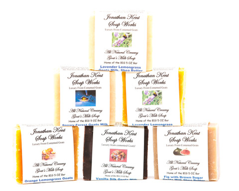 Jonathan Kent Goats Milk Soap Loaf is Creamy 100% Farm Fresh Goats Milk, Shea Butter, and  NO WATER added, just Fresh Goats Milk!