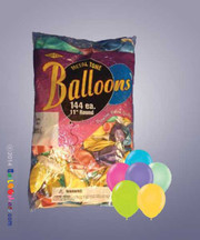 Bag of Assorted Balloons (Tropical Colors)