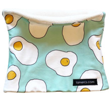 Fried egg neck warmer