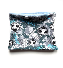 Blue football Neck Warmer