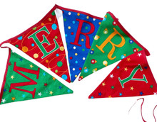 Merry Christmas bunting