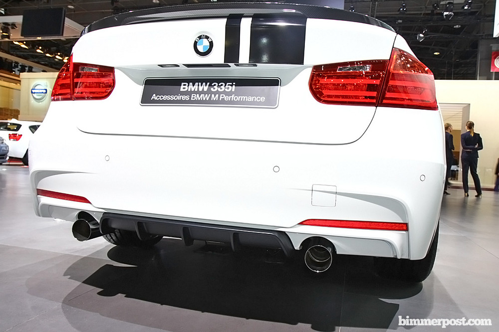 Anyone put an M Performance rear diffuser on a 340i yet?