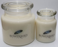Bowerbird Collector 2 Pack 100+ Hour Burn Time and a 30+ Hour Burn Time Natural Soy Candles
A natural soy wax candle in a glass jar with a glass lid.  Made in Australia.  