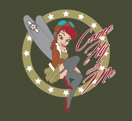 Front of shirt