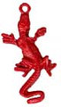 PENDANT STRONG LUCK RED LIZARD