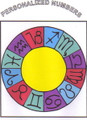 Personalized Zodiac Numbers