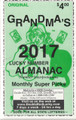All New 2017 Grandma's Almanac
