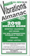 ALL NEW Vibrations 2018 Dream Book And Almanac