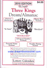 All New 2010 Three Kings Dream Book and Almanac