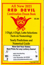 All New 2021 Red Devil Combination Dream Book