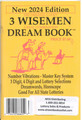 NEW 2024 Edition 3 Wisemen Dream Book
"Back to it's Original Roots"