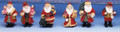 3" High Santa Nostalgia Assortment