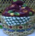 Apples in Basket Cookie Jar