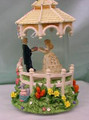 8.5" Musical Gazebo With Wedding Couple