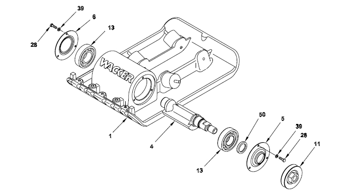 Wacker Wp1550 Parts Diagram