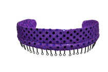 Headband - Purple Confetti