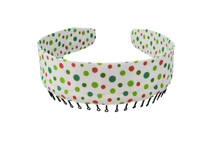 Headband -  Christmas Modern Dots 