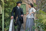 Outlander  - Jamie & Claire at the Black Cat Inn - Premium Diamond Painting - Square - 50x70 - Free Shipping