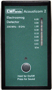 Acousticom2 RF meter
