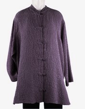 URU Clothing Silk Shirt in Royal Purple One Size (fits L - 1X) SALE