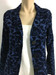CMC tapestry jacket in deep blue