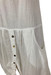 IC skirt white linen pocket detail