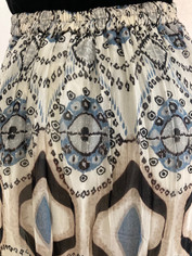 Amelia Market Print Gathered Tiers Long Flowy Arabella Skirt