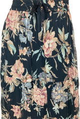 Sarah Floral Gathered Tiers Long Skirt   XLarge