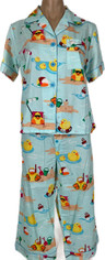 Ducky Cotton Capri Pajamas  Loungewear Set