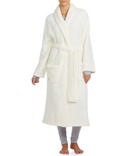 Barefoot Dreams CozyChic Adult Robe in Arctic White on Sale