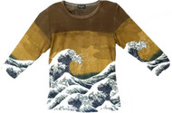 Hokusai Great Wave Art Image Top by Breeke Last One - 2X