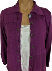 Sojourn top by Neon Buddha in Plum Purple- SALE