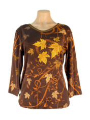 Autumn Leaves Top  by Cactus Bay  Sale