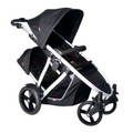 Phil & Teds Verve Double Inline Buggy Stroller Black Brand New In Box