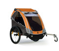 Burley D'lite Orange Child Bike Trailer 2 Child Capacity #948302 New - Free Shipping