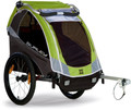 Burley D'lite Green Child Bike Trailer 2 Child Capacity #948302 New - Free Shipping