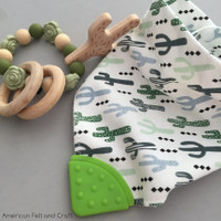 Teething Corners for blankets and bibs set of 2
