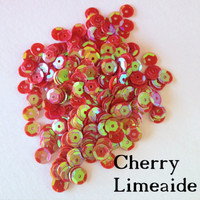 Cherry Limeaide - 6mm Cupped Sequins