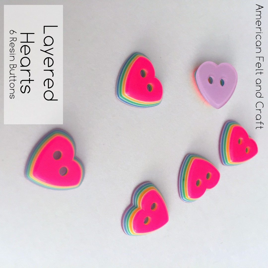 heart buttons