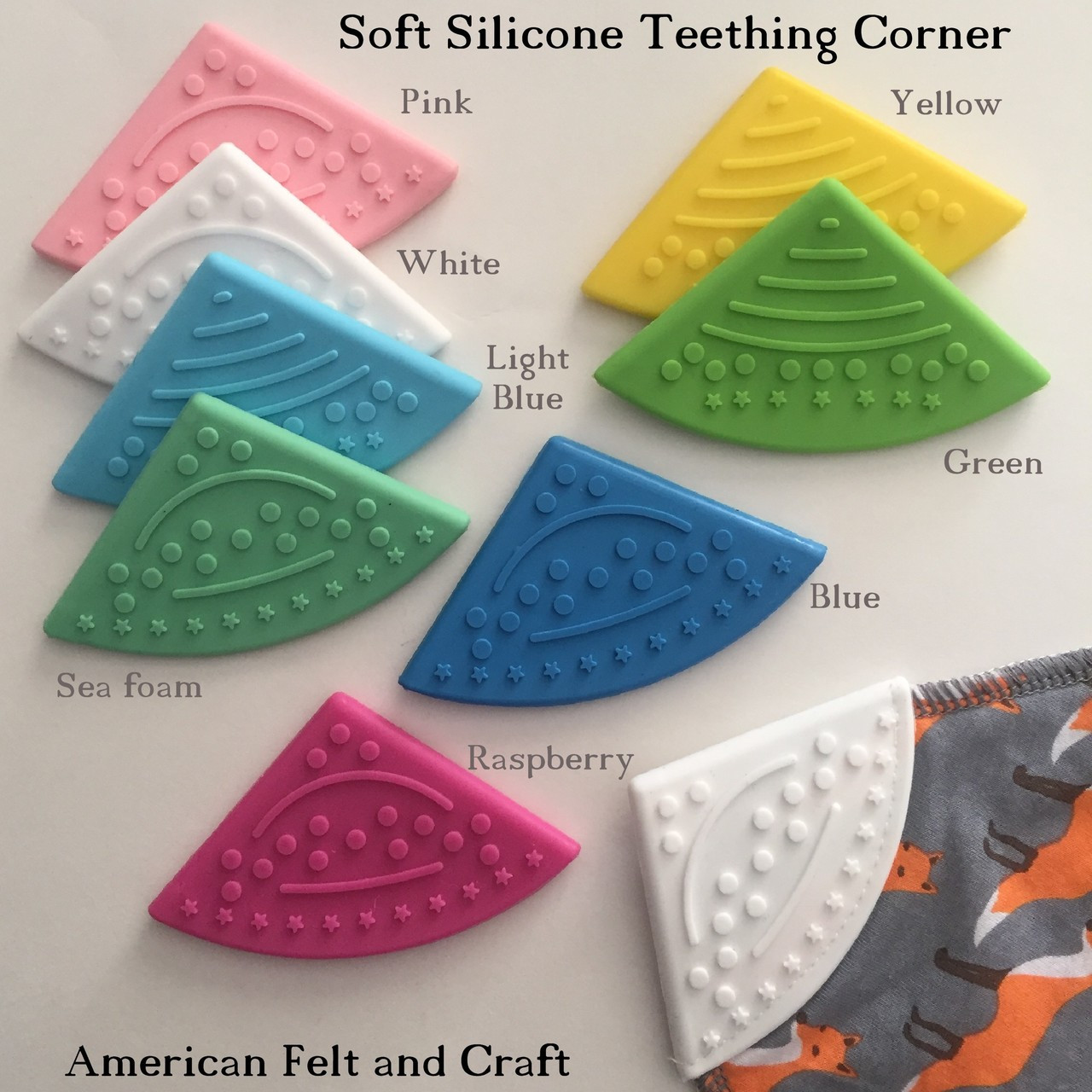 silicone corner teether