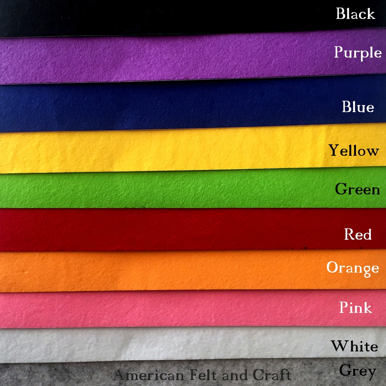 Sticky Back Felt 2mm Thickness Adhesive Felt Fabric American
