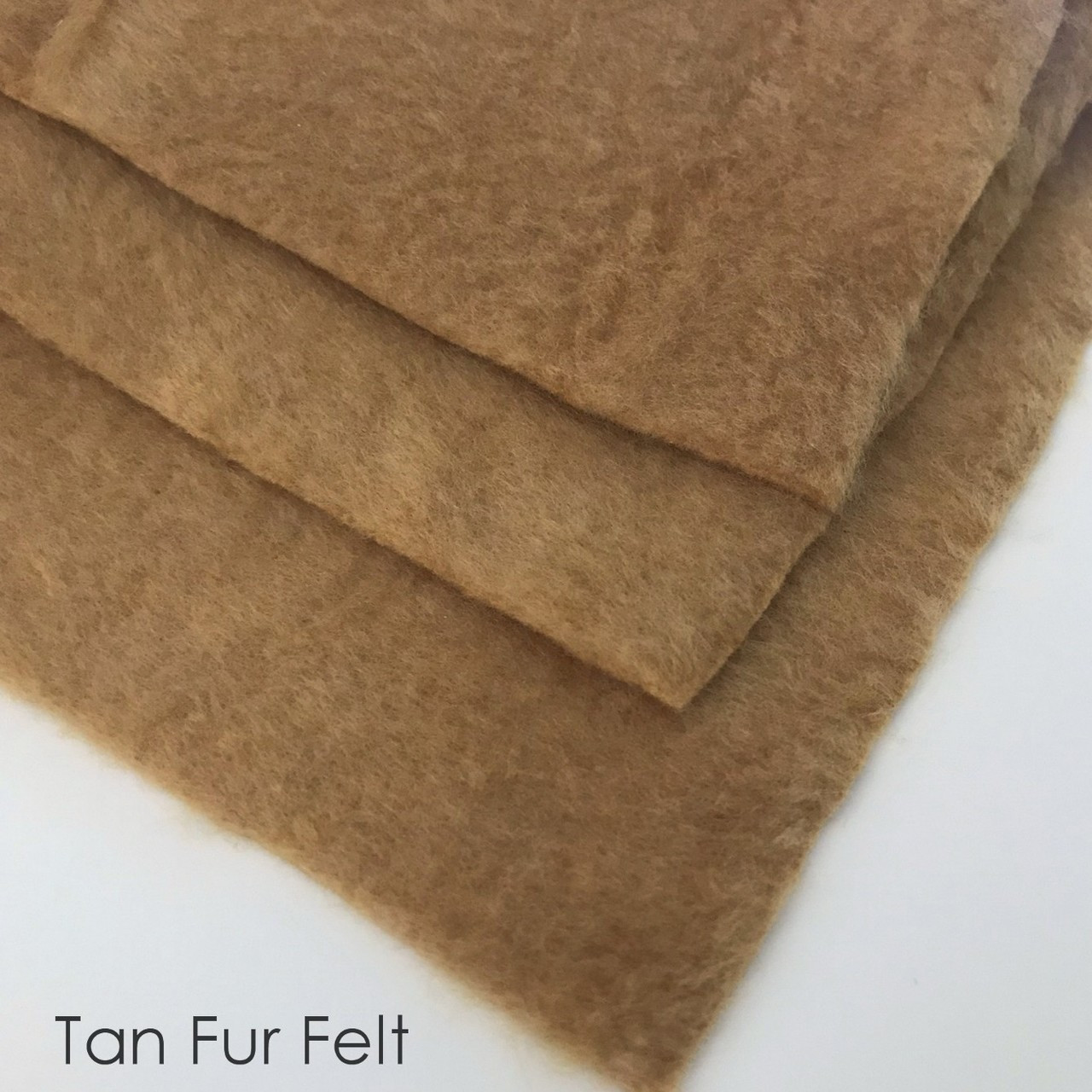 Fur Felt - White