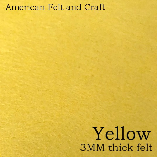 3MM Durafelt 3MM7241 Yellow - The Felt People