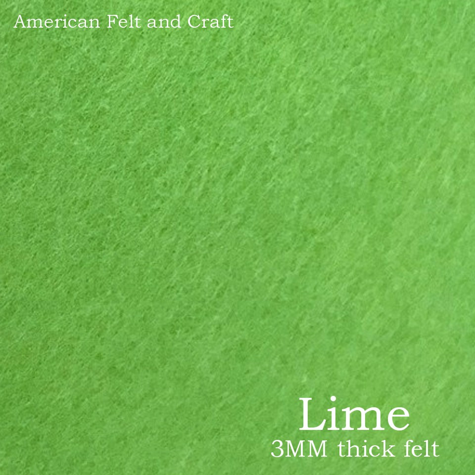 Craft Felt - Lime